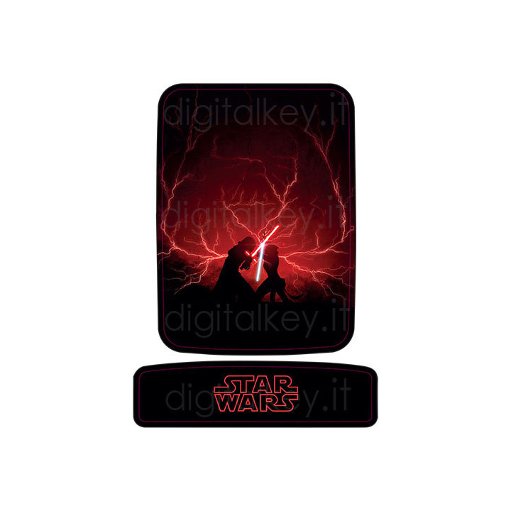 RetroK Case Stickers Heatsinks for Raspberry PI3 or PI4 - Star Wars Fight