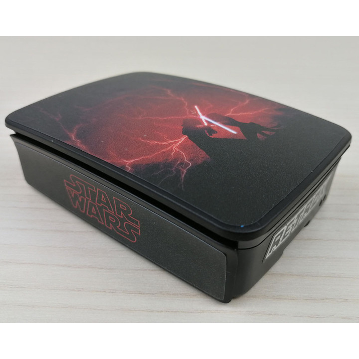 RetroK Case Stickers Heatsinks for Raspberry PI3 or PI4 - Star Wars Fight