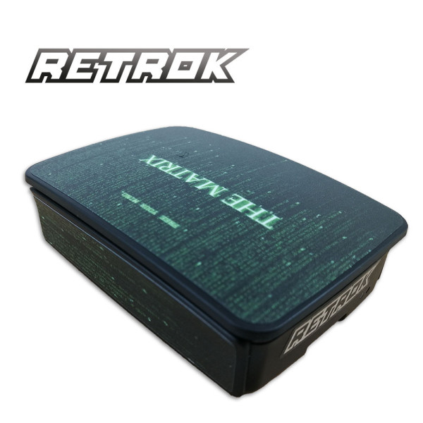 RetroK Case Stickers Heatsinks for Raspberry PI3 or PI4 - The Matrix