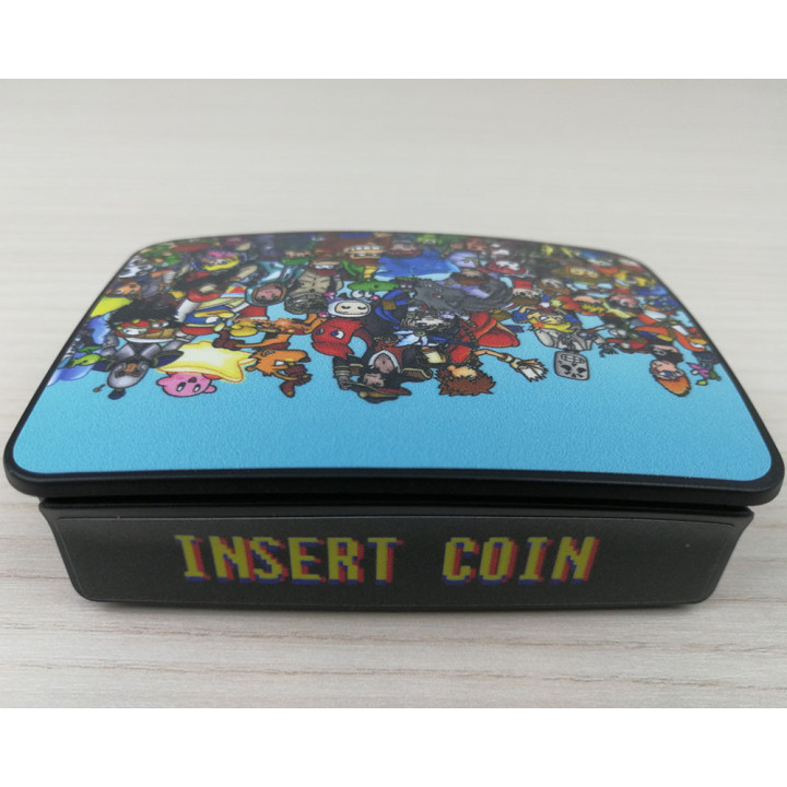 RetroK Case Stickers Heatsinks for Raspberry PI3 or PI4 - Various Characters