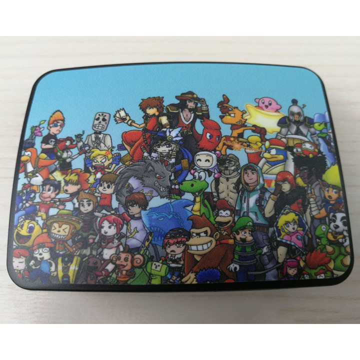 RetroK Case Stickers Heatsinks for Raspberry PI3 or PI4 - Various Characters