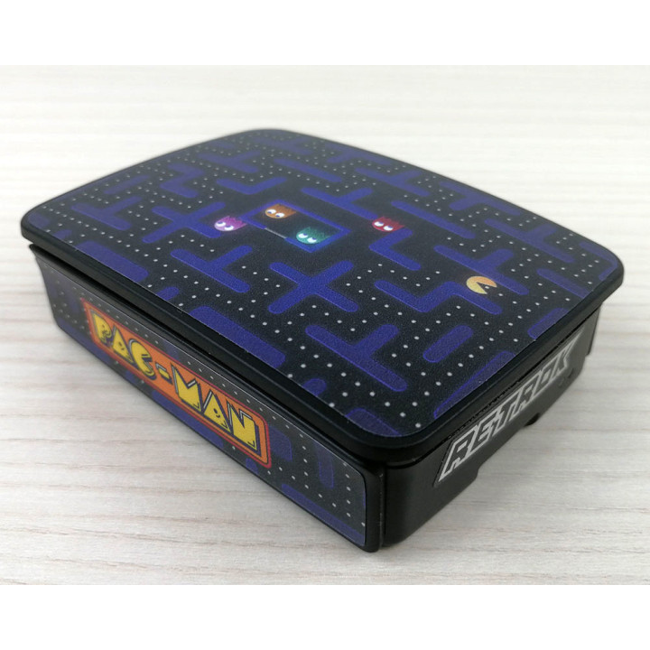 RetroK Case Stickers Heatsinks for Raspberry PI3 or PI4 - Pacman