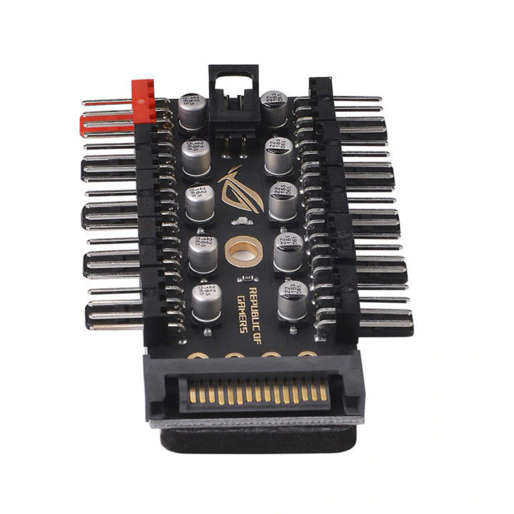 Fan Hub PWM Controllo velocità - connette 10 Ventole