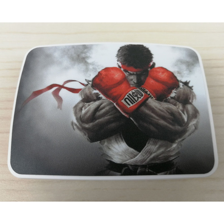 RetroK Case Stickers Heatsinks for Raspberry PI3 or PI4 - Street Fighter Ryu
