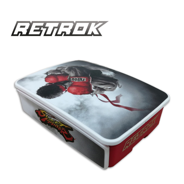 Street Fighter Ryu - RetroK Fan Art Stickers | Digitalkey.it