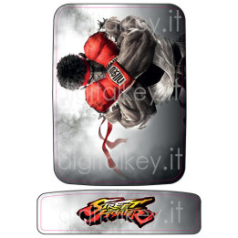 Street Fighter Ryu - RetroK Fan Art Stickers | Digitalkey.it