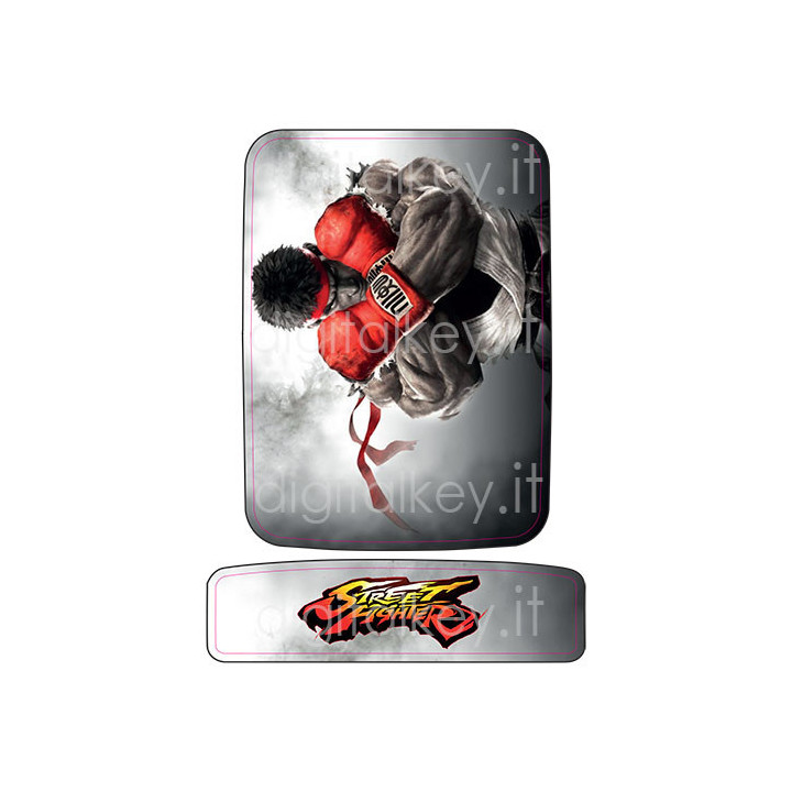 RetroK Case Stickers Heatsinks for Raspberry PI3 or PI4 - Street Fighter Ryu