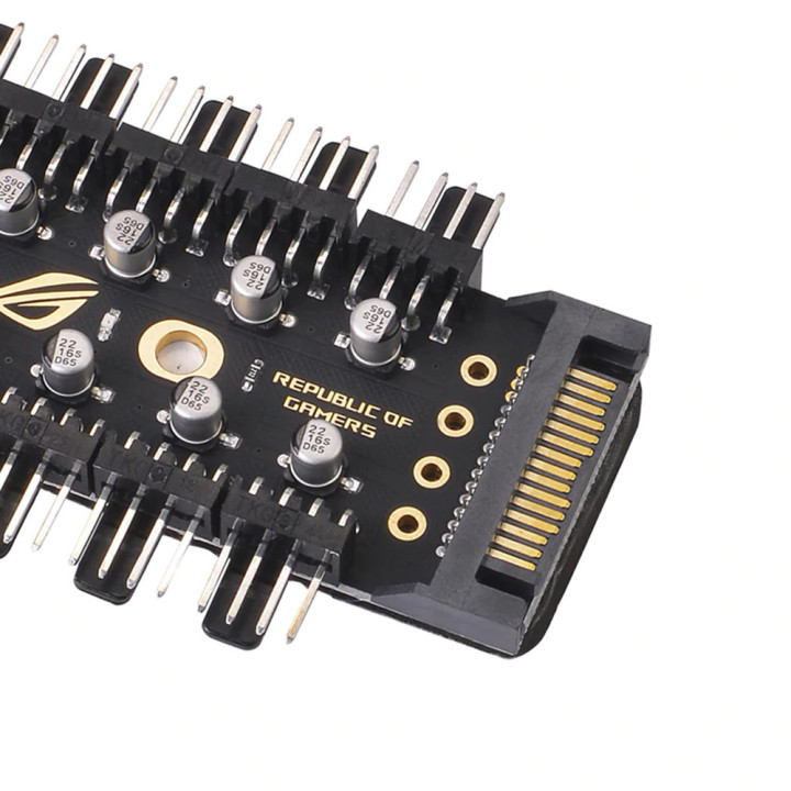Fan Hub PWM Controllo velocità - connette 10 Ventole
