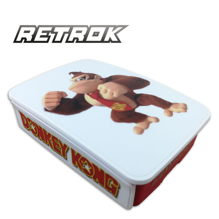RetroK Case Stickers Heatsinks for Raspberry PI3 or PI4 - Donkey Kong