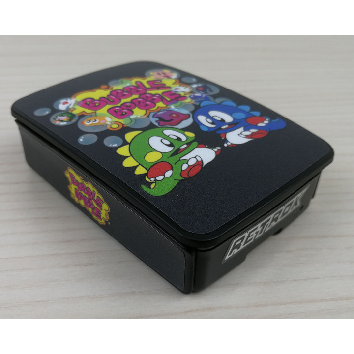 RetroK Case Stickers Heatsinks for Raspberry PI3 or PI4 - Bubble Bobble
