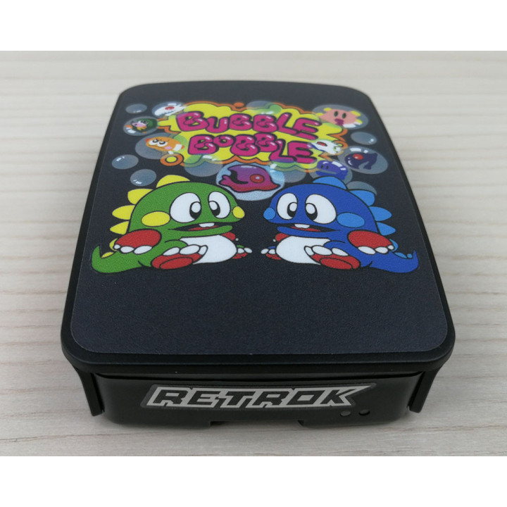 RetroK Case Stickers Heatsinks for Raspberry PI3 or PI4 - Bubble Bobble