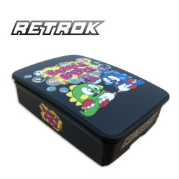 RetroK Case Stickers Heatsinks for Raspberry PI3 or PI4 - Bubble Bobble