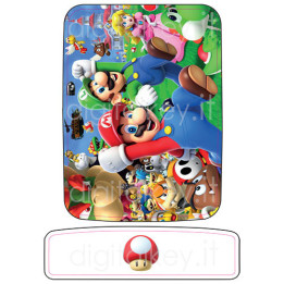 Super Mario Bros - RetroK Fan Art Stickers | Digitalkey.it