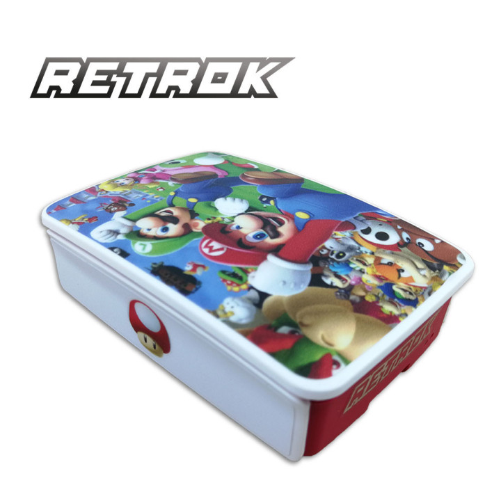 Super Mario Bros - RetroK Stickers Fan Art | Digitalkey.it