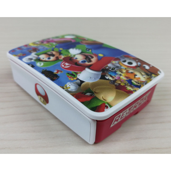 RetroK Case Stickers Heatsinks for Raspberry PI3 or PI4 - Super Mario Bros