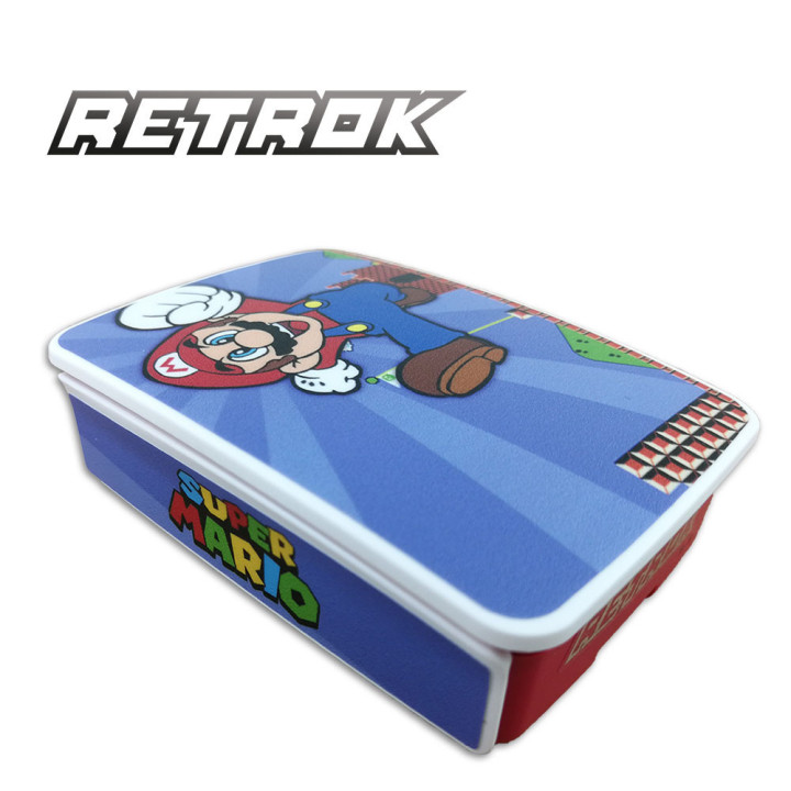 Mario Bros - RetroK Stickers Fan Art | Digitalkey.it
