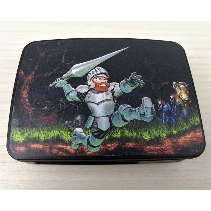 RetroK Case Stickers Heatsinks for Raspberry PI3 or PI4 - Ghosts ‘n Goblins