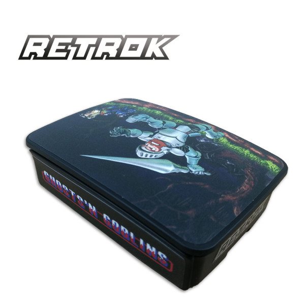 RetroK Case Stickers Heatsinks for Raspberry PI3 or PI4 - Ghosts ‘n Goblins