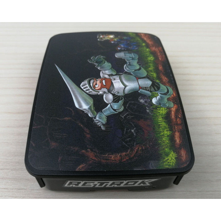 RetroK Case Stickers Heatsinks for Raspberry PI3 or PI4 - Ghosts ‘n Goblins