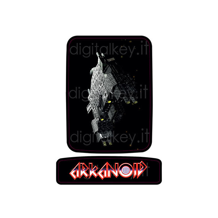 RetroK Case Stickers Heatsinks for Raspberry PI3 or PI4 - Arkanoid