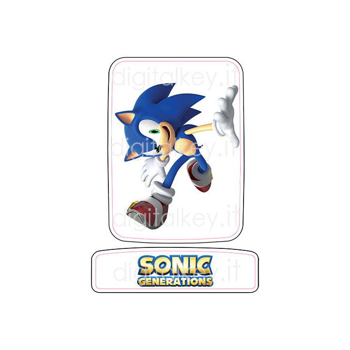 RetroK Case Stickers Heatsinks for Raspberry PI3 or PI4 - Sonic