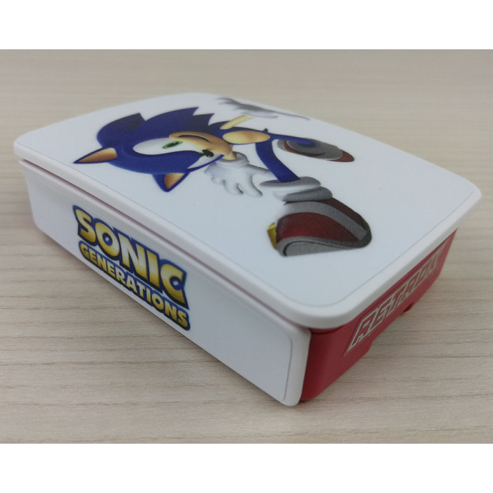 RetroK Case Stickers Heatsinks for Raspberry PI3 or PI4 - Sonic