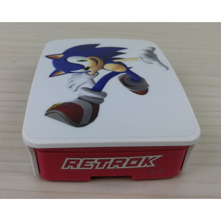 RetroK Case Stickers Heatsinks for Raspberry PI3 or PI4 - Sonic