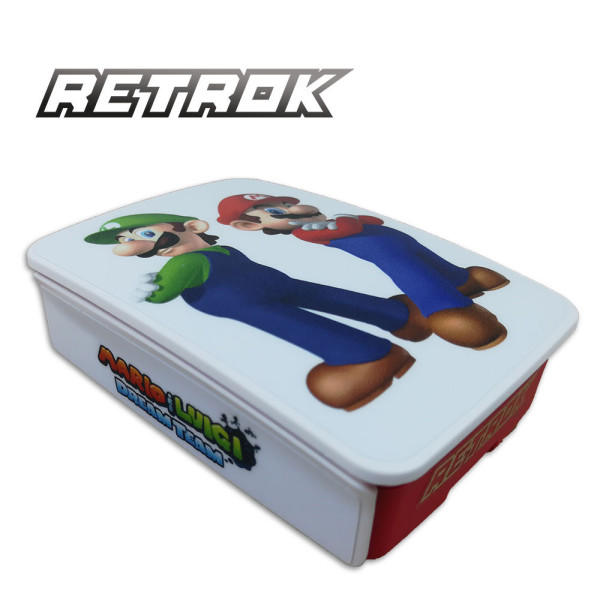 RetroK Case Stickers Heatsinks for Raspberry PI3 or PI4 - Mario and Luigi