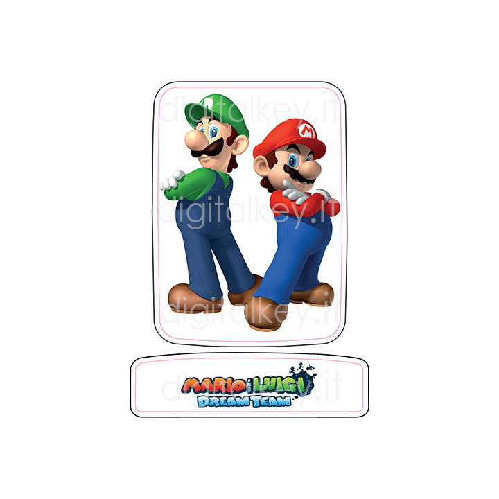 RetroK Case Stickers Heatsinks for Raspberry PI3 or PI4 - Mario and Luigi
