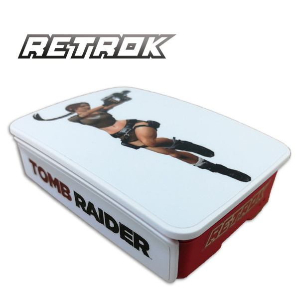 RetroK Case Stickers Dissipatori per Raspberry PI3 o PI4 - Tomb Raider