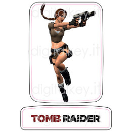 Tomb Raider - RetroK Fan Art Stickers | Digitalkey.it