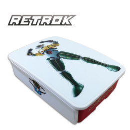 RetroK Case Stickers Heatsinks for Raspberry PI3 or PI4 - Jeeg Robot