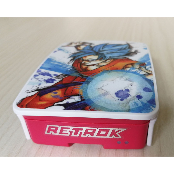 RetroK Case Stickers Heatsinks for Raspberry PI3 or PI4 - Dragon Ball