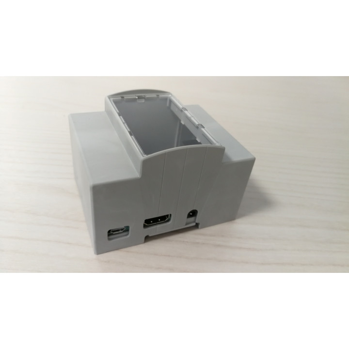 Modular Box Case for Raspberry PI3 on DIN Rail