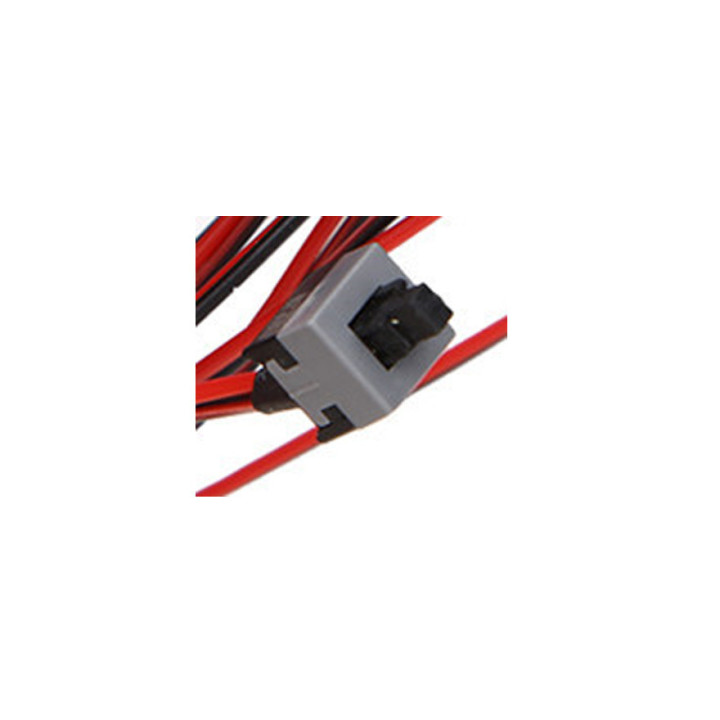 Pulsante PC Power Button Reset Cavo 50cm connettore 2 Pin