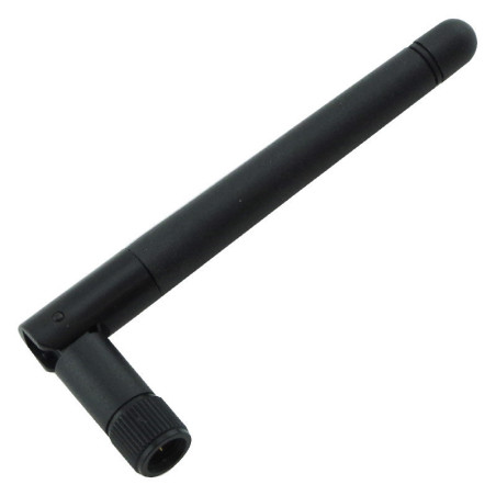 EDUP 2DB Antenna Wifi 2dBi 2,4GHz connettore RP-SMA Femmina Nera