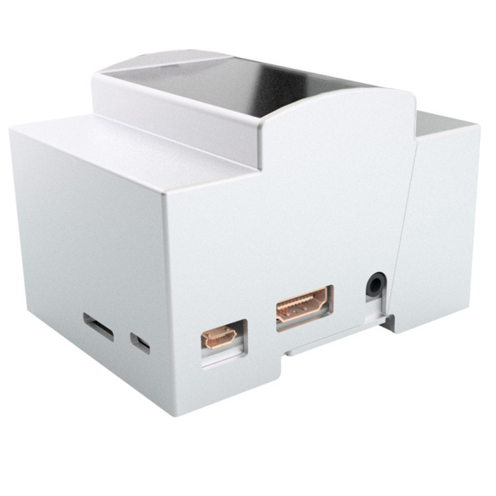 Modular Case for Raspberry Pi3 on DIN Rail + Heatsink