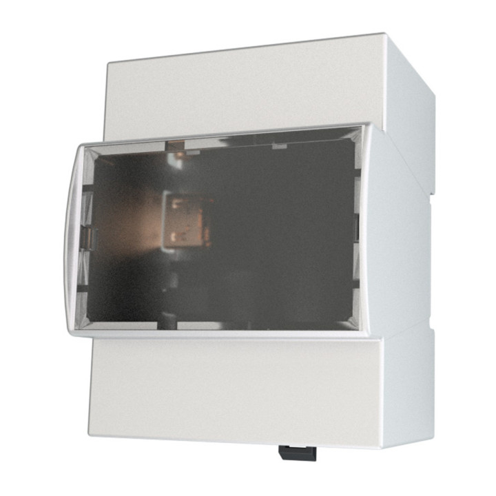Modular Case for Raspberry Pi3 on DIN Rail + Heatsink