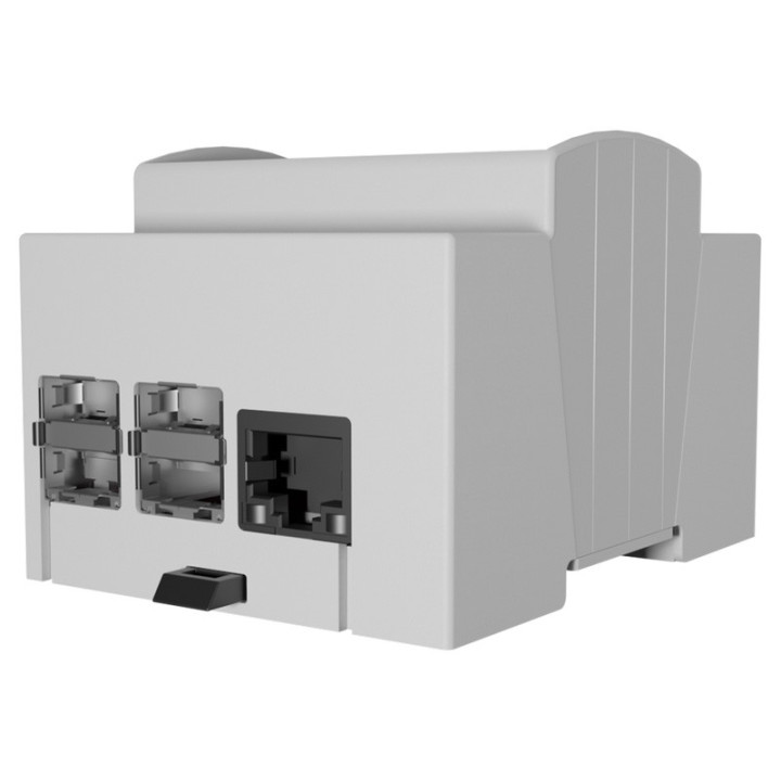 Case Modulare Raspberry PI4 su Guida DIN + Ventola - Italtronic