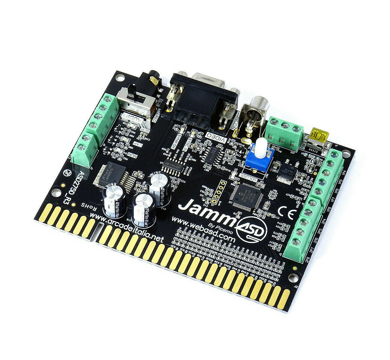 JammASD: la scheda che collega PC e Raspberry Pi al tuo cabinato Jamma (Introduzione)